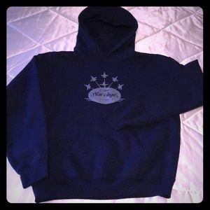 US Navy Blue Angels youth Large sweatshirt